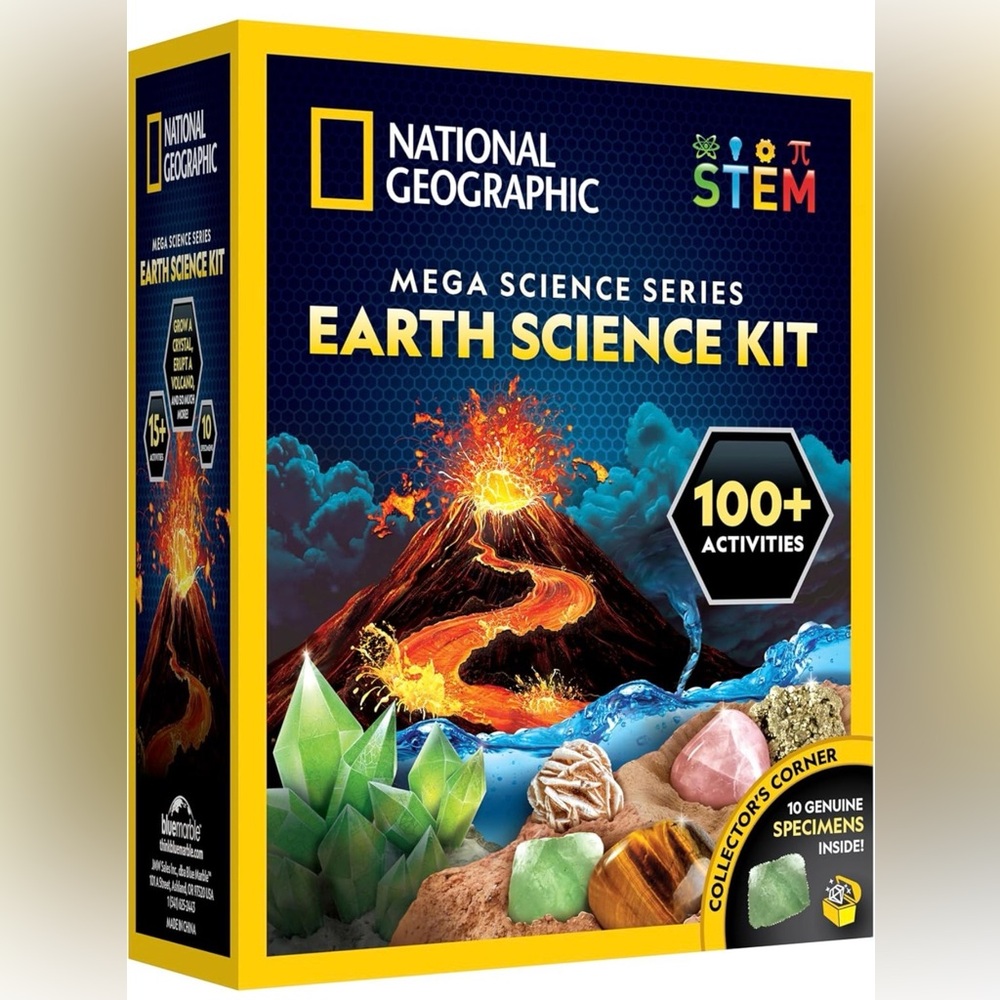 National Geographic Mega Science Series: Earth Science Kit
